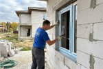 Монтаж окон и дверей в газобетонных блоках